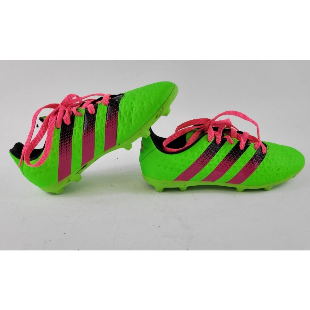 ADIDAS ACE   Green Shoes BIG BOYS  Soccer Cleats Football Size US 5.5